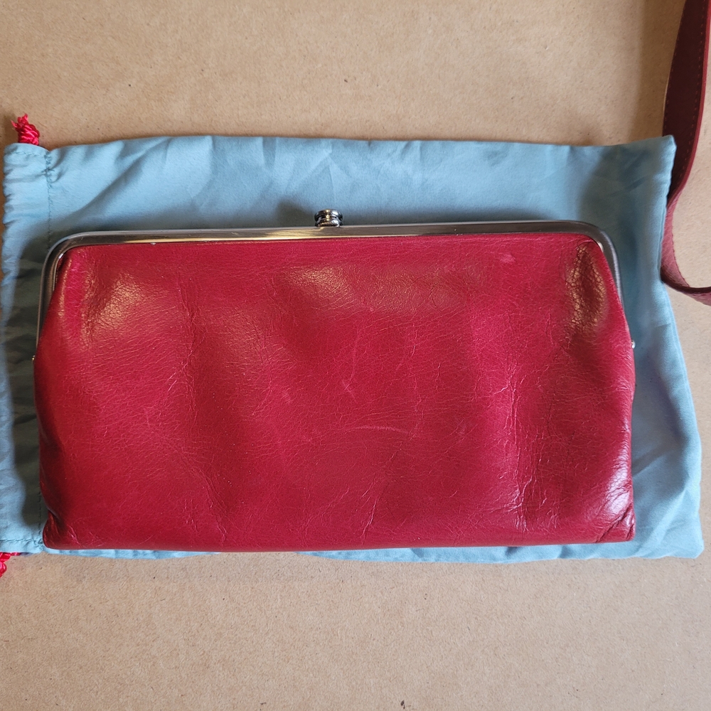 HOBO Red Leather Purse and Wallet - Picture 9 of 13